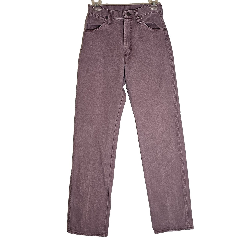 Wrangler Jeans Womens 9 Pink Vintage Cowgirl USA 13MDRG Dusty Rodeo Cowboy VTG